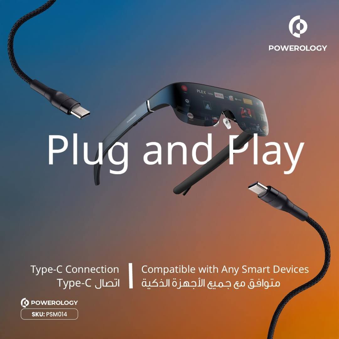 Powerology 2D/3D AR Movie FHD Glass