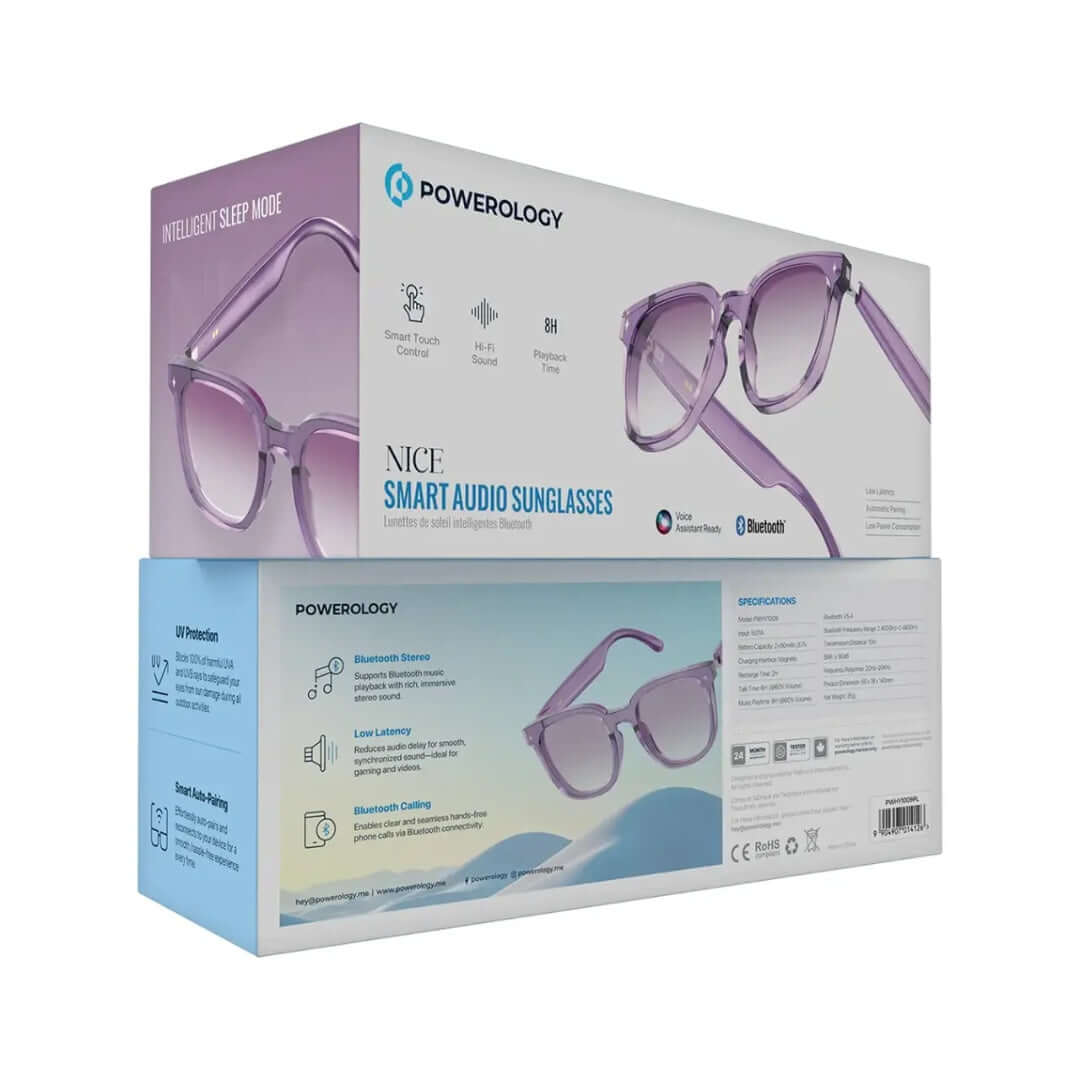  Powerology Nice Smart Audio Sunglasses –