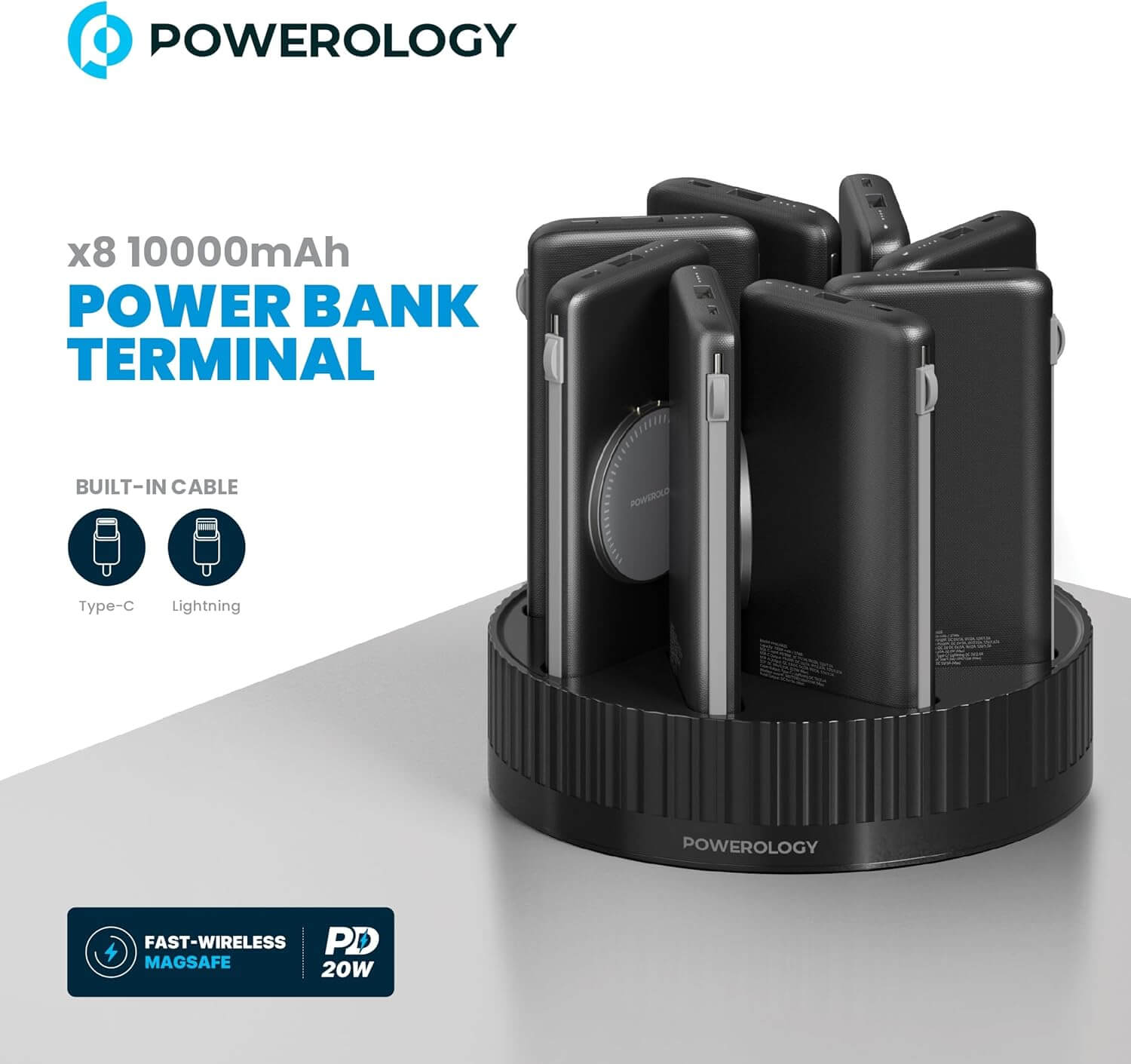 Powerology 8-in-1 Power Station