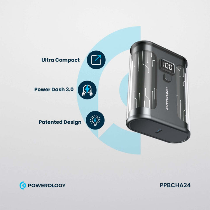 Powerology Crystalline Series Power Bank 10000mAh