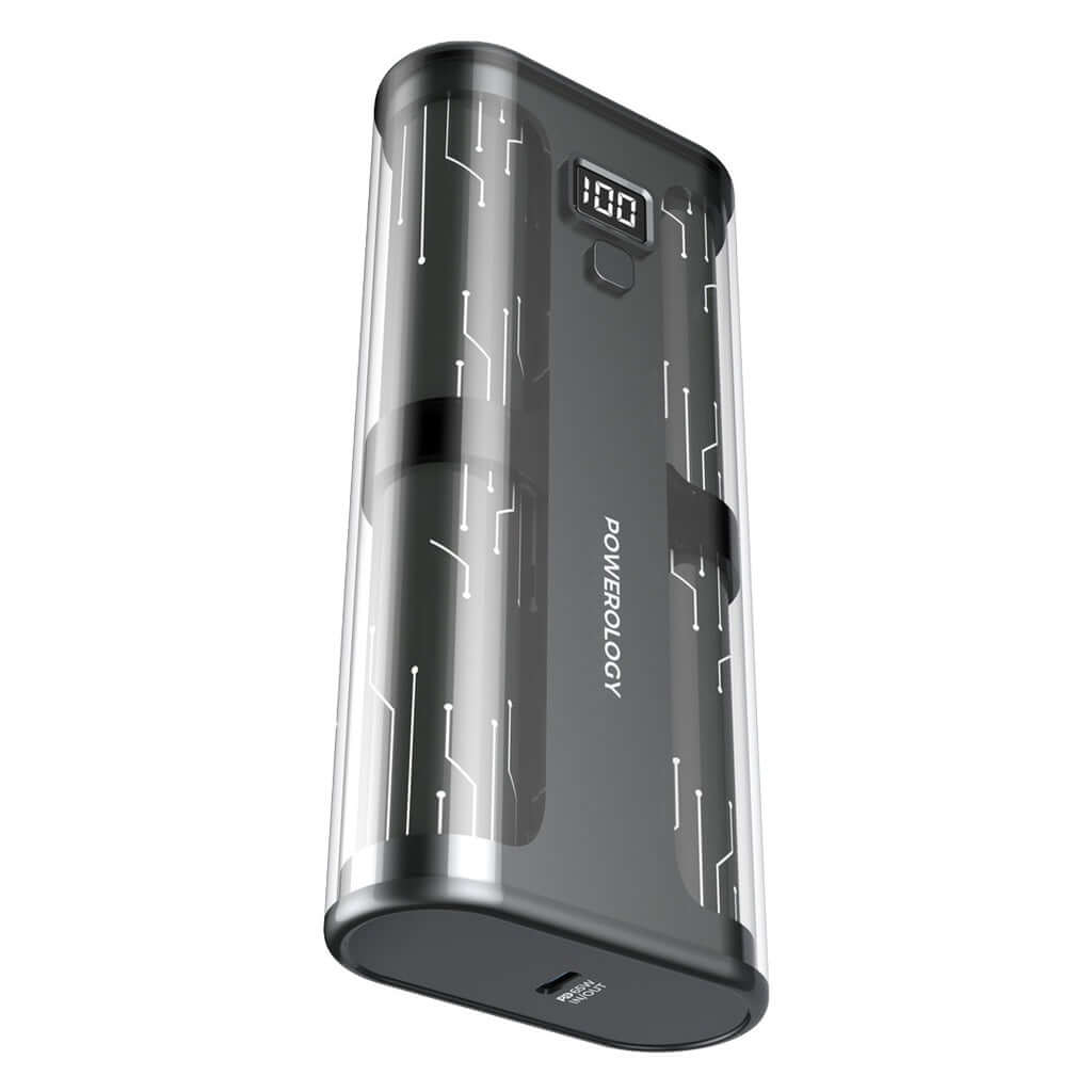 Powerology Crystalline Series Power Bank 20000mAh 65W PD