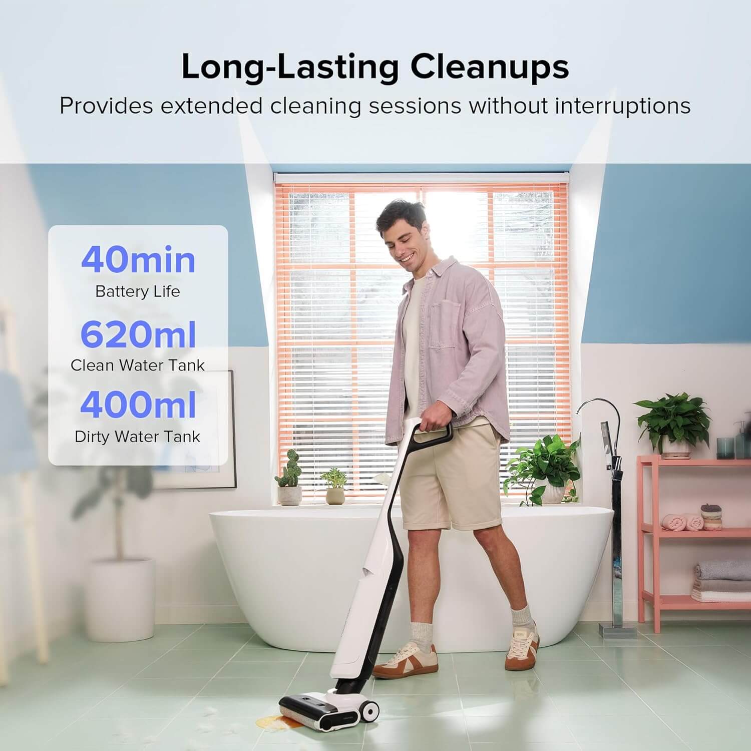  Roborock Flexi Lite Wet Dry Vacuum