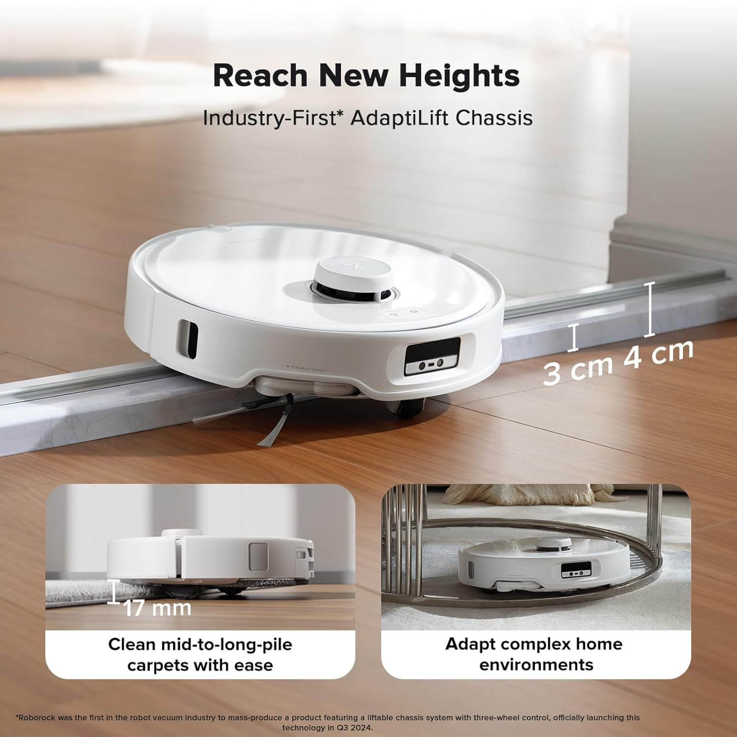  Roborock Qrevo Curv Robot Vacuum