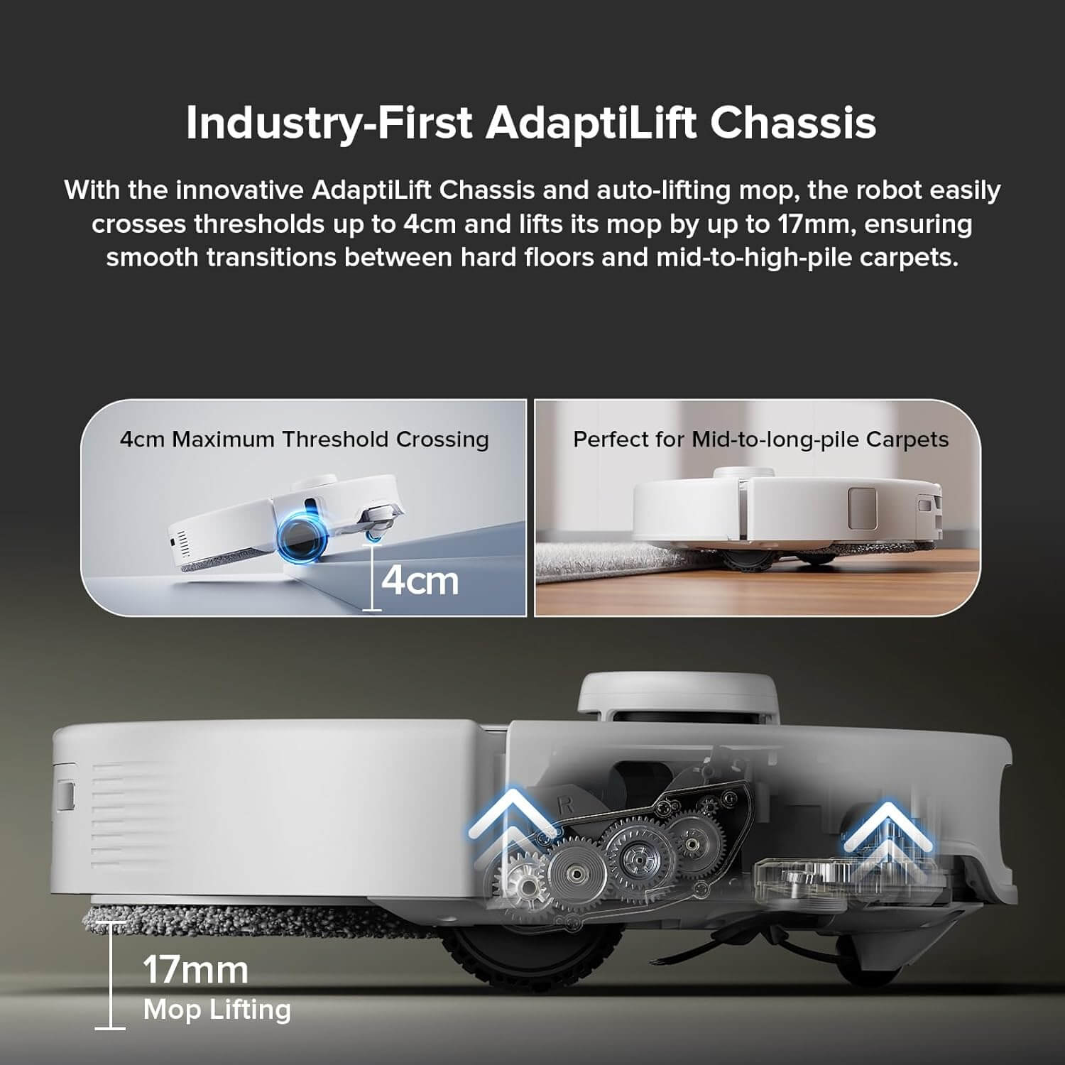  Roborock Qrevo Edge Robot Vacuum