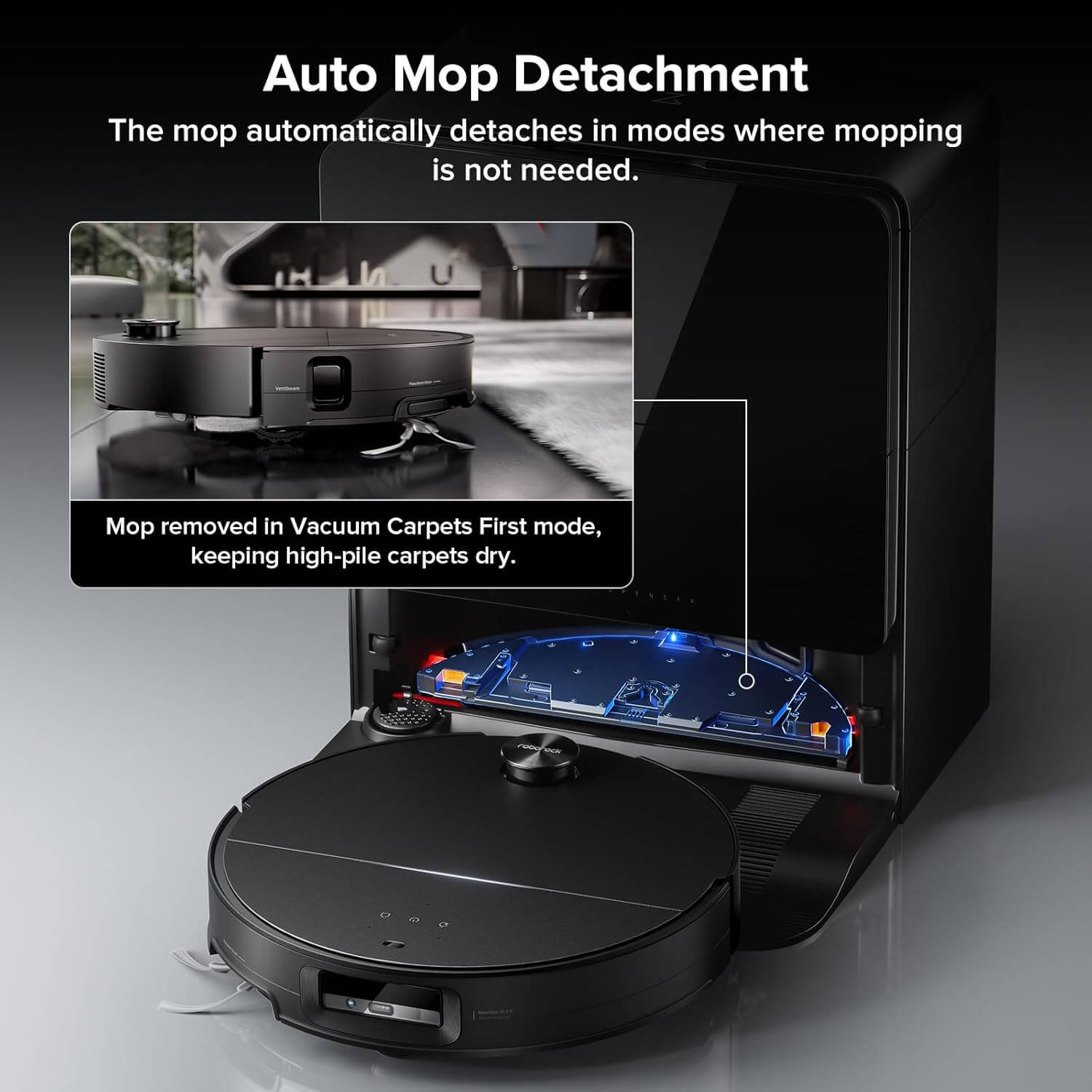  Roborock Saros 10 Robot Vacuum Black
