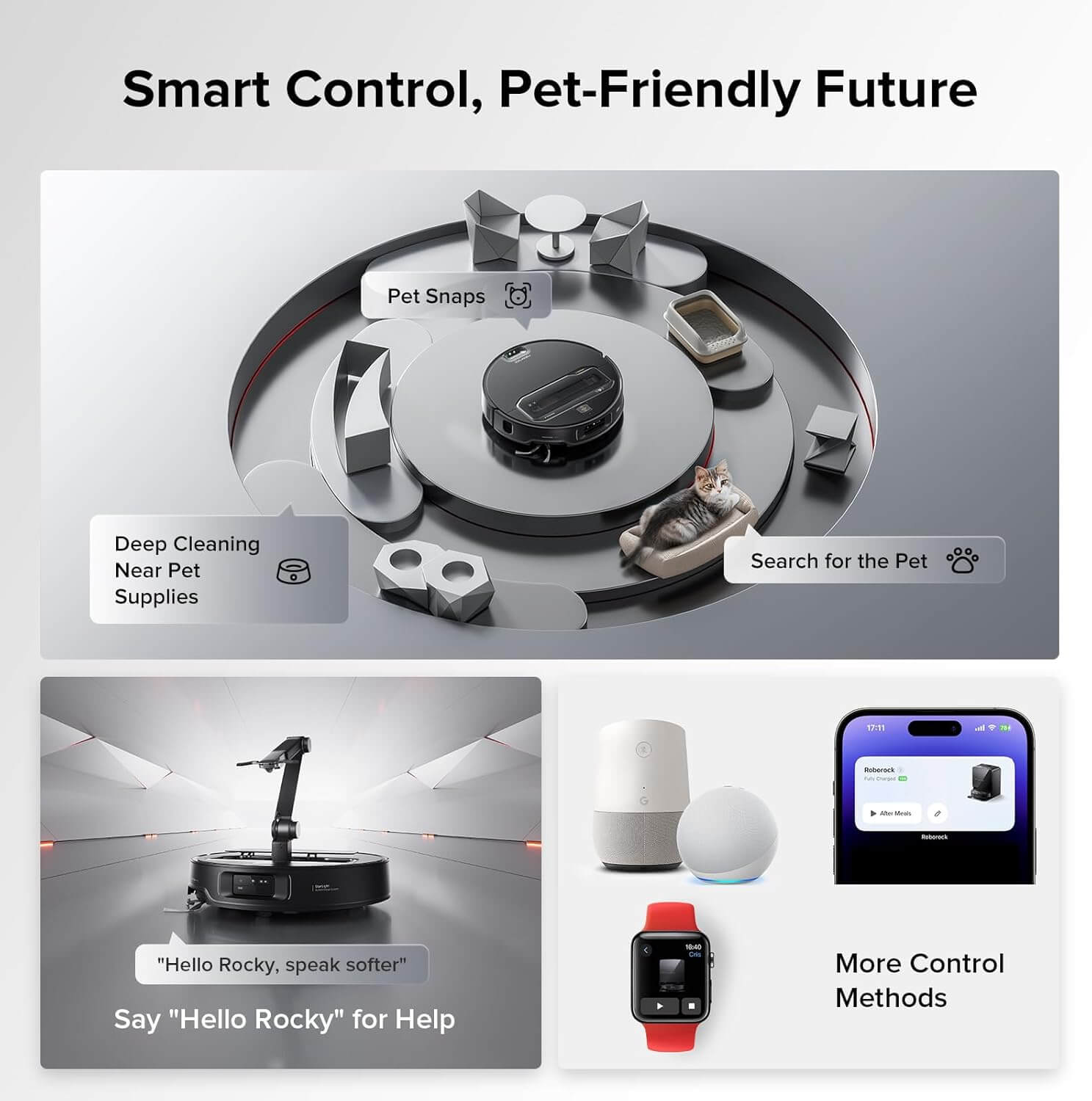  Roborock Saros Z70 Robot Vacuum
