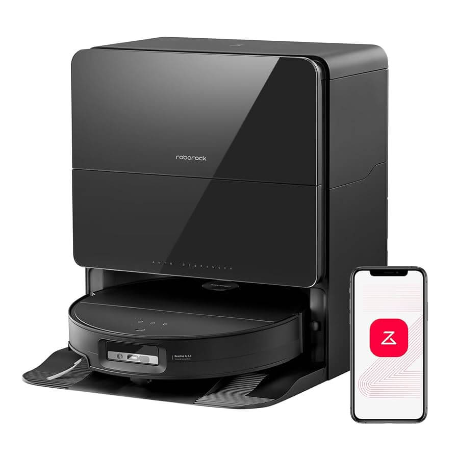 Roborock Saros 10 Robot Vacuum Black