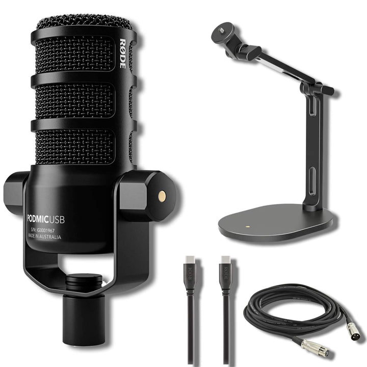  Rode PodMic USB and XLR Bundle