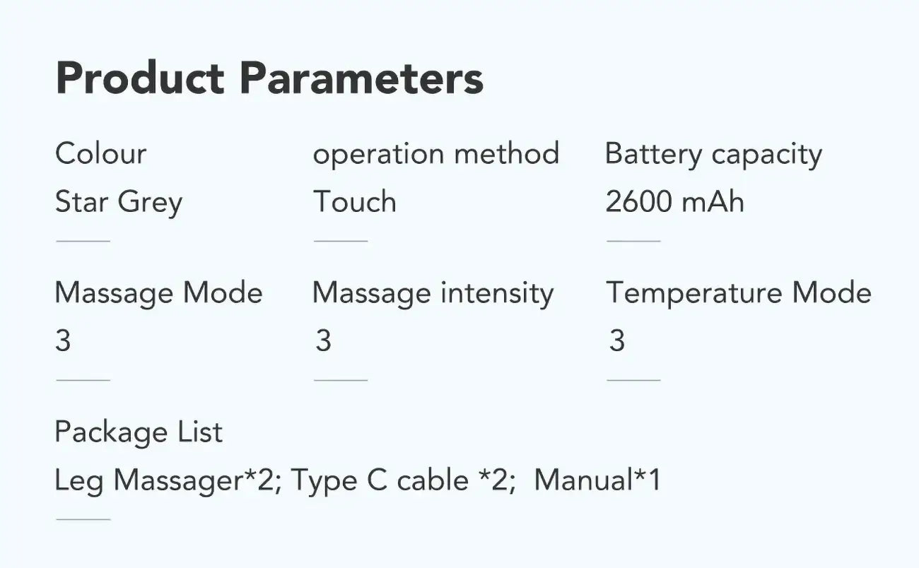  SKG BM3-E Calf Massager