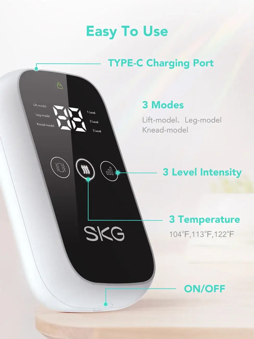 SKG BM3-E Calf Massager
