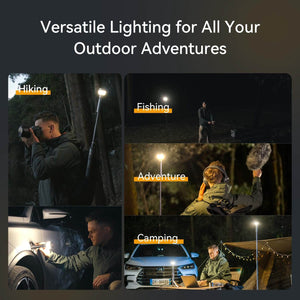 TEVOLE Camping Light Telescopic