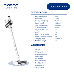  Tineco PURE ONE AIR PRO