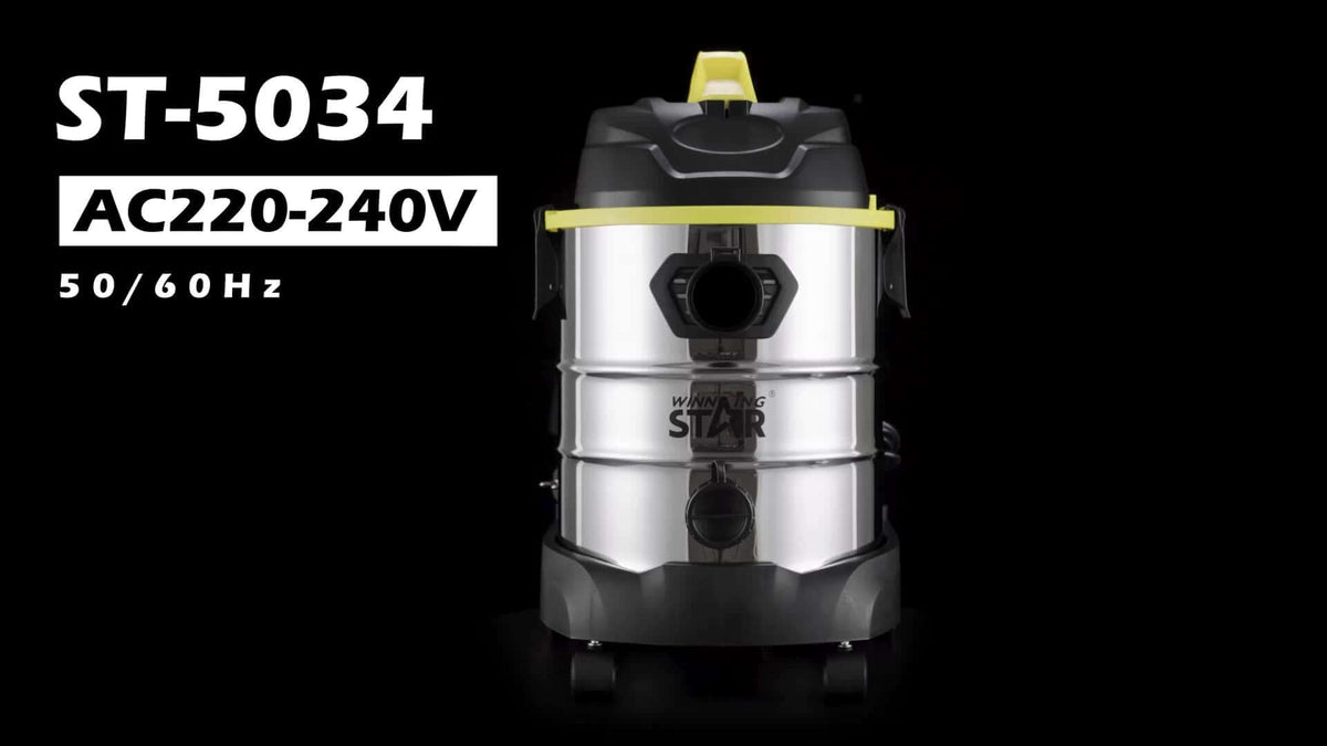 Winning Star Vacuum Cleaner Stainless Steel