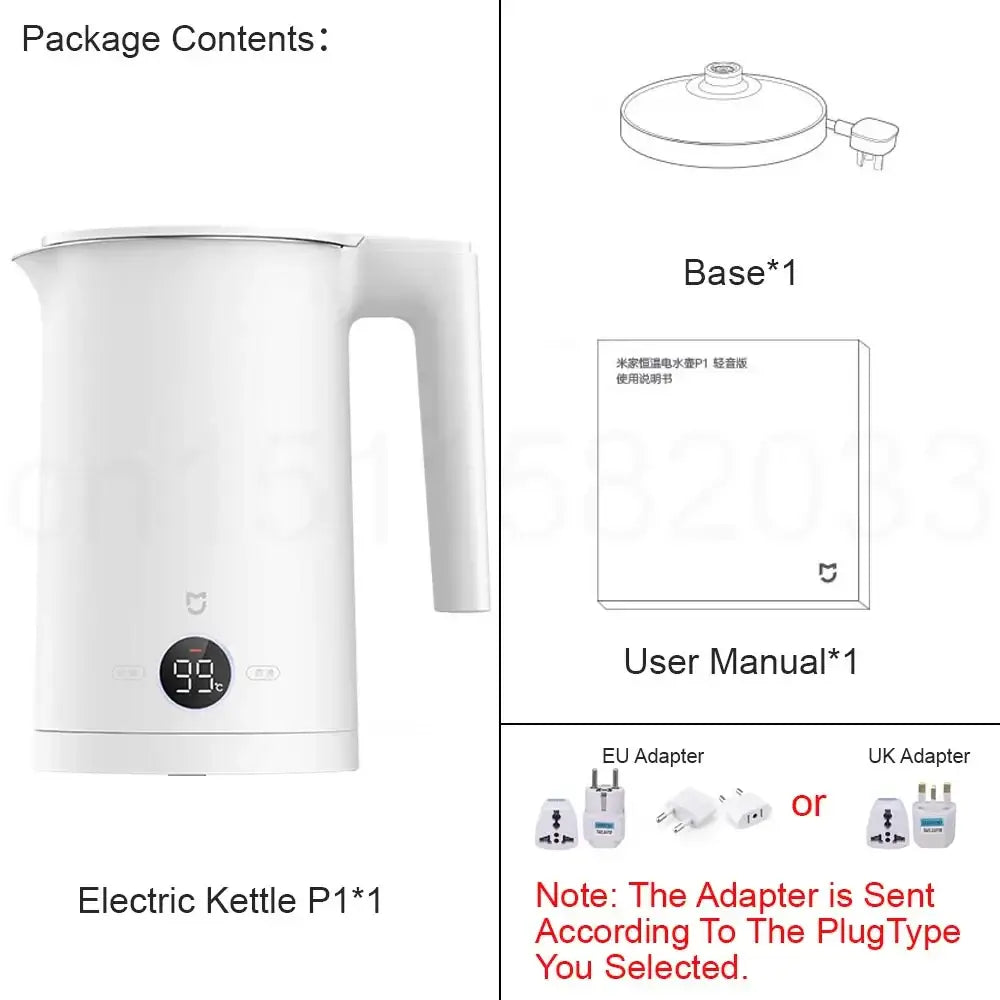  XIAOMI MIJIA Constant Temperature Electric Kettle P1