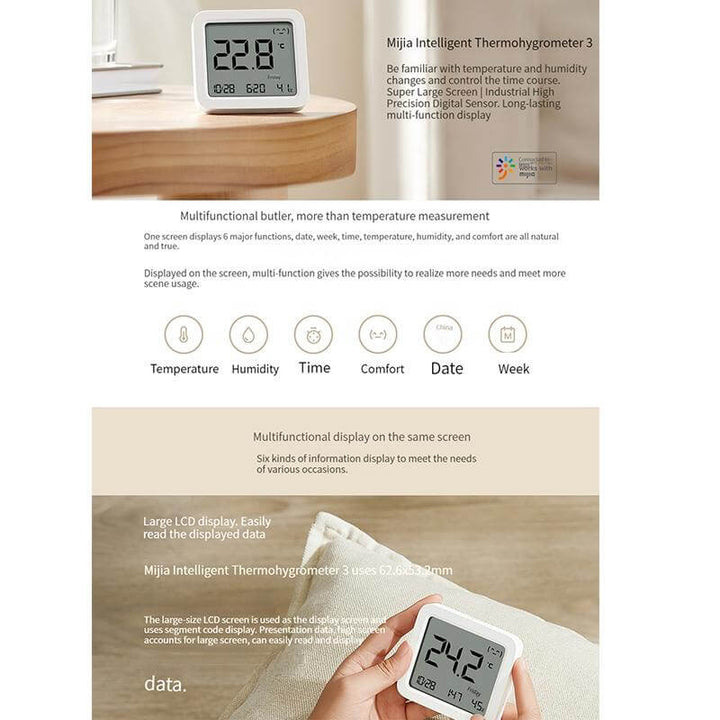  Xiaomi Bluetooth Thermometer 3