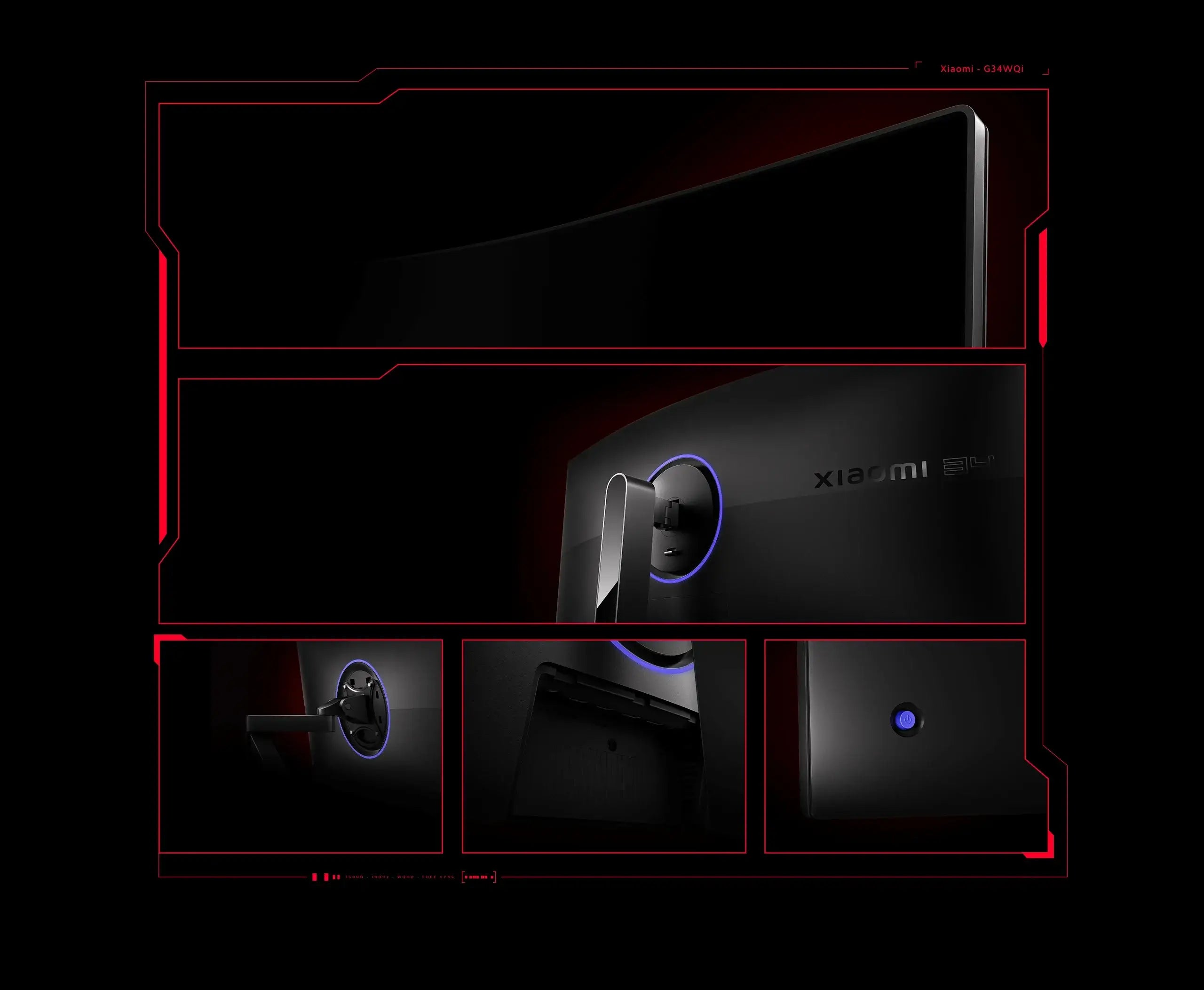  Xiaomi Curved Gaming Monitor 34