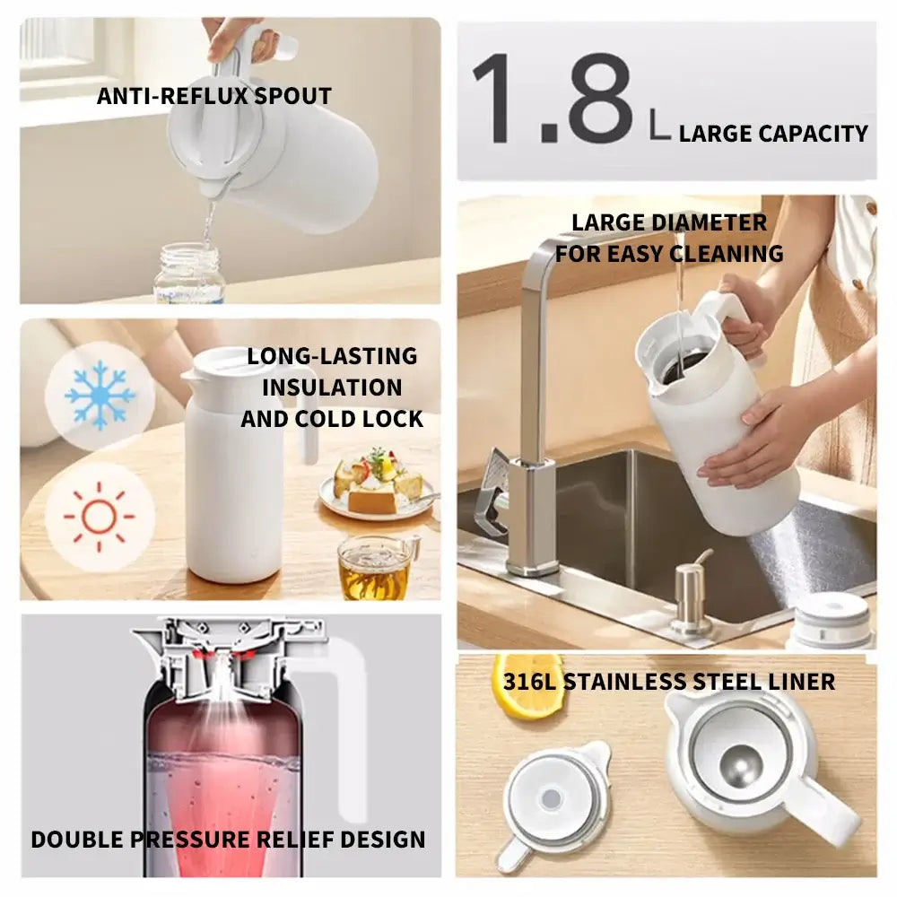  Xiaomi Insulated Kettle 1.8L GL