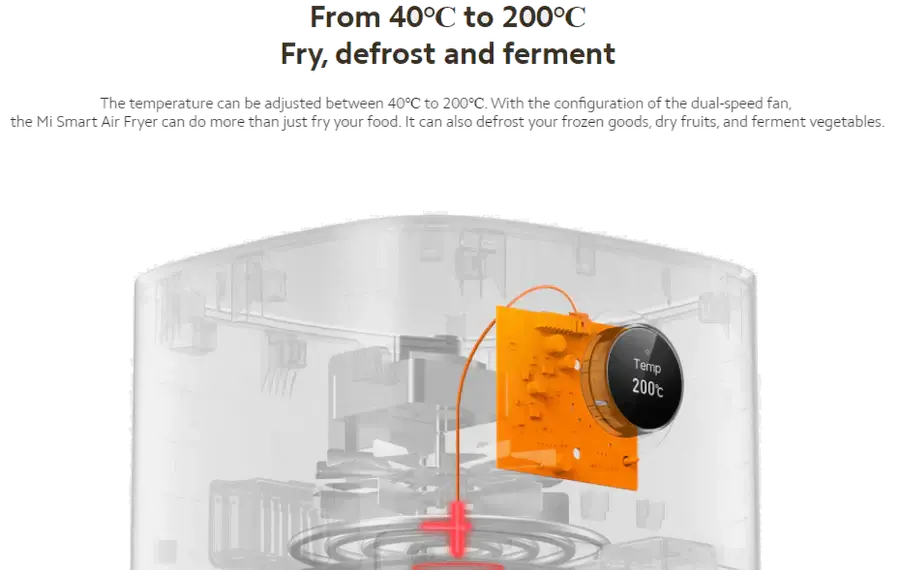  Xiaomi Mi Smart Air Fryer 3.5L