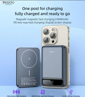  YESIDO YP49 Magnetic Wireless Charger