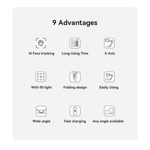  Yesido SF21 3-Axis Gimbal Stabilizer