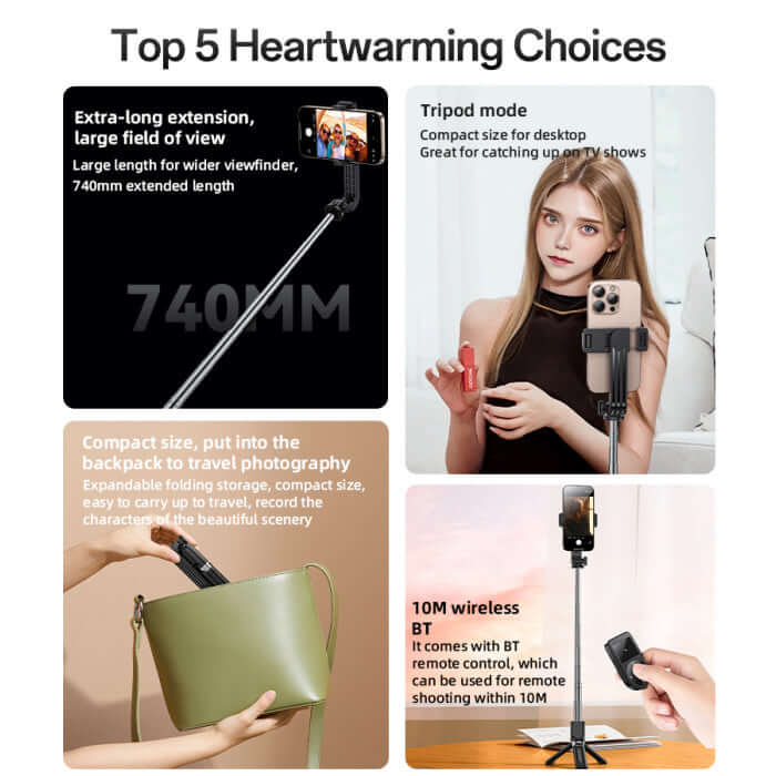  Yesido SF22 Selfie Stick