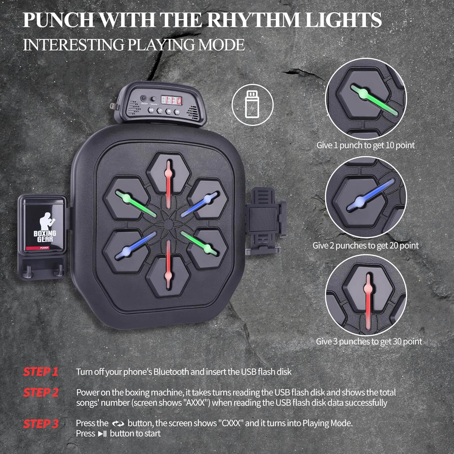 Zeinlenx Music Boxing Machine