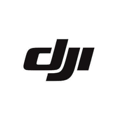 DJI logo, representing a leading brand in drone technology and aerial photography.