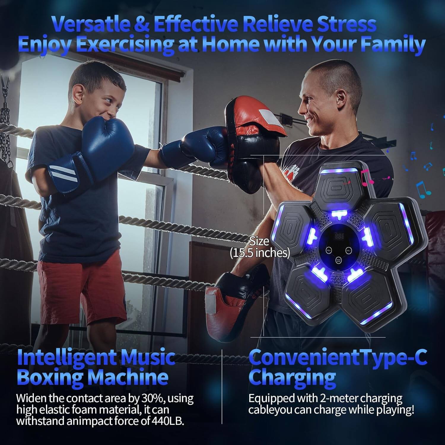  renZEC Music Boxing Machine